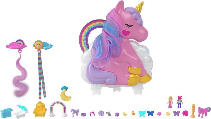 Polly Pocket Unicorn Hair Game Box