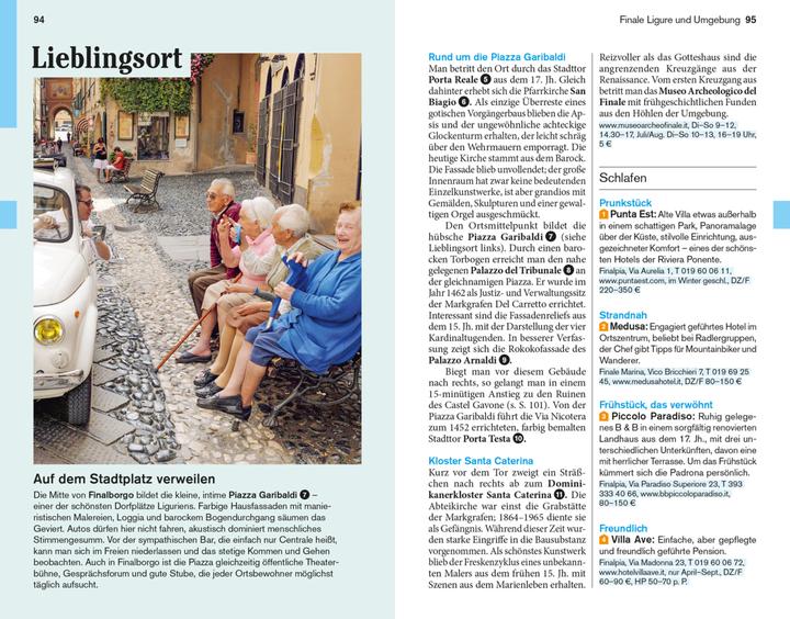 Produktbild Reise-Taschenbuch Ligurien, Italienische Riviera, Cinque Terre (Deutsch, Christoph Hennig, Georg Henke, 2023)