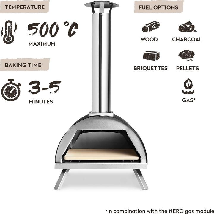 Produktbild Burnhard Nero (Pizzaofen Holz)