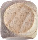 Actual product image Rayher Wood cube FSC 100%, natural, 3 pieces