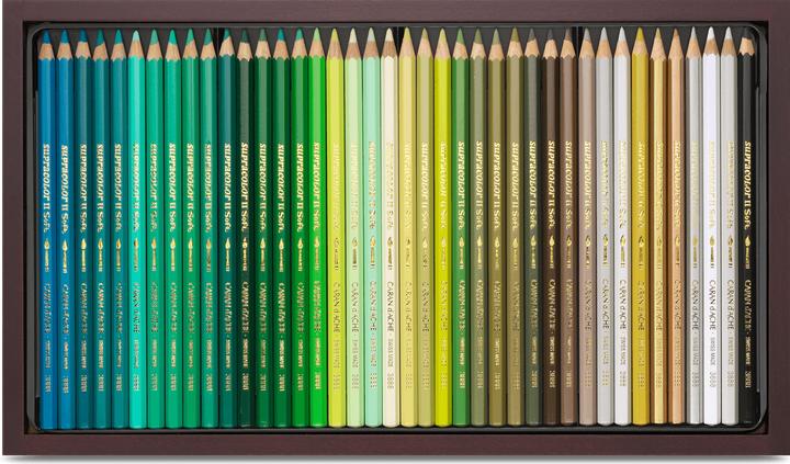 Actual product image Caran d'Ache Supracolor Aquarelle Holzkoffer (Multicoloured, 120 x)