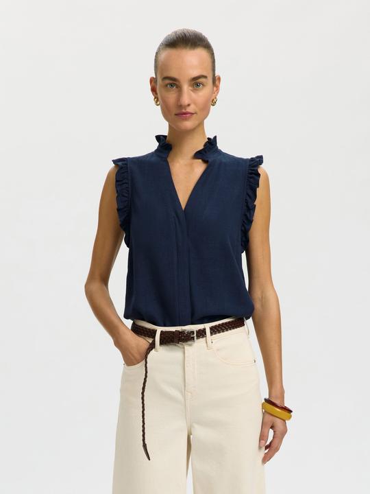 Immagine prodotto Selected Slfviva Sl Ruffle Top Noos (42)