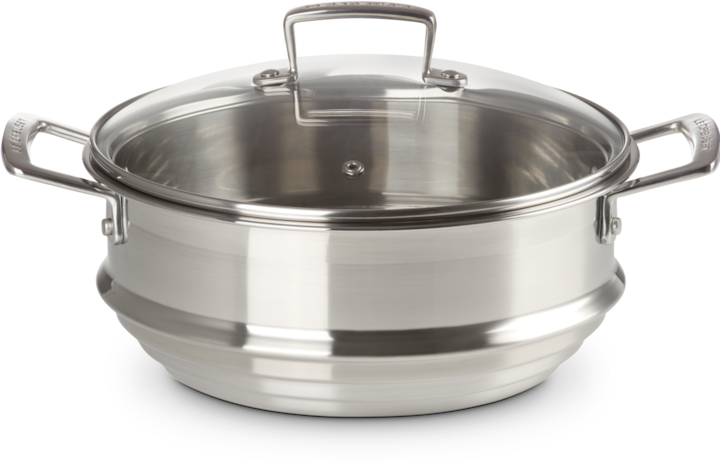 Produktbild Le Creuset 3-Ply Multi-Dämpfeinsatz (24 cm, Metall)