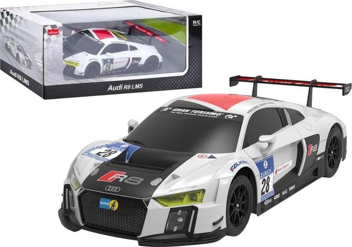 Rastar Audi R8 LMS R/C 1:24 biało czarne