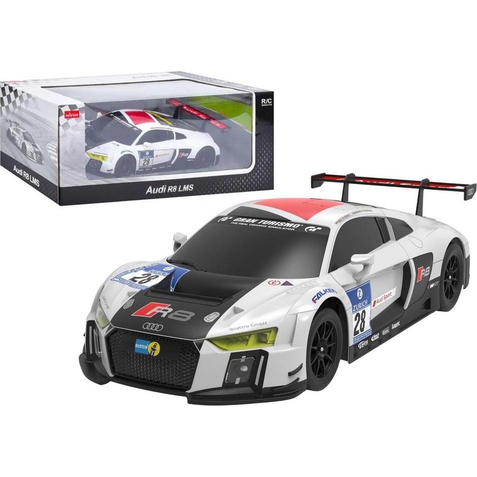 Rastar Audi R8 LMS R/C 1:24 biało czarne