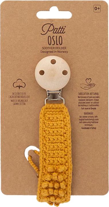 Actual product image Patti Oslo Pacifier Clip