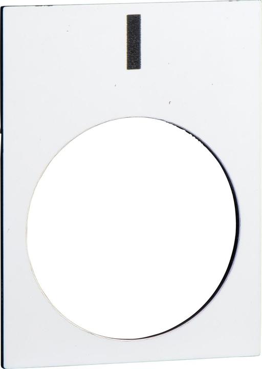 Produktbild Schneider Electric Bezeichnungsschild, 30x40mm, weiss, I ZB2BY4980