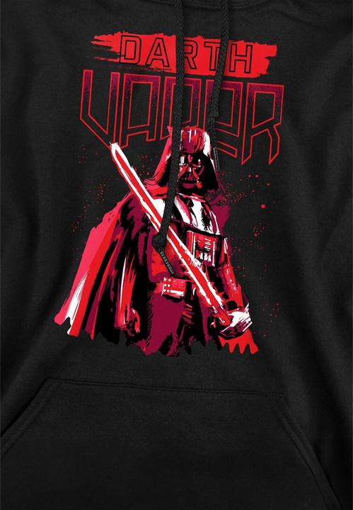 Actual product image Star Wars Mens Darth Vader Painted Hoodie (XXL)