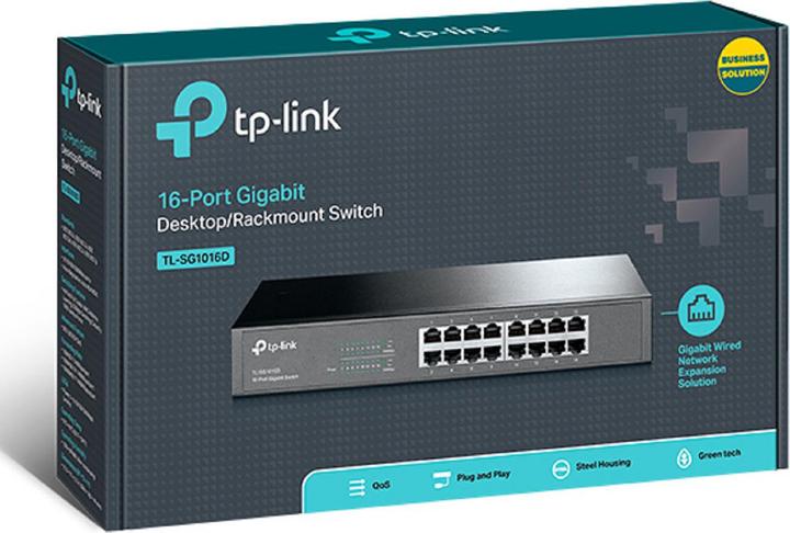 Actual product image TP-Link TL-SG1XXX (16 ports)