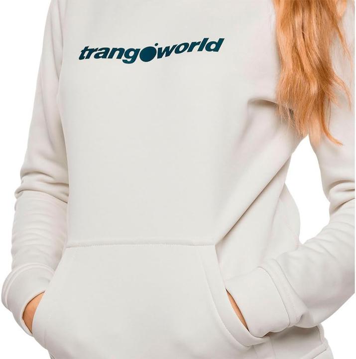 Produktbild Trangoworld Damen Sweater mit Kapuze Poppi Weiss (L)