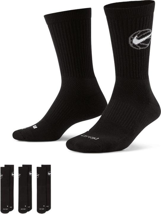 Nike Everyday Crew Basketball Socks (3 Pair)