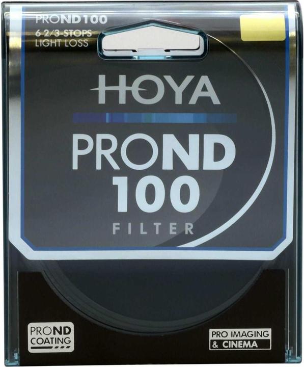 Actual product image Hoya Pro ND100 Filter (52 mm, Neutral density filter, 52 mm)
