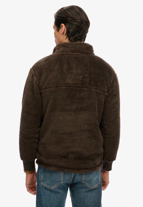Produktbild Superdry Fleece-Pullover mit Stehkragen (S)