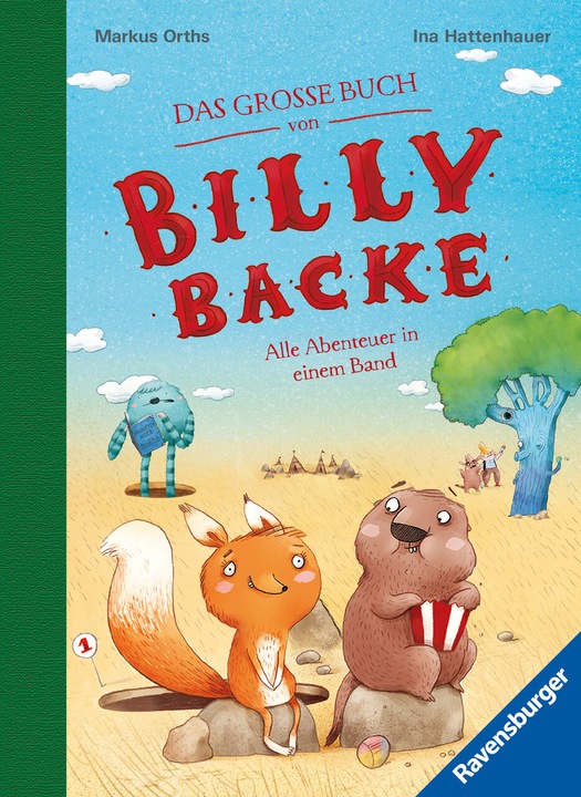 Actual product image Ravensburger Das grosse Buch von Billy Backe (German, Markus Orths, 2018)