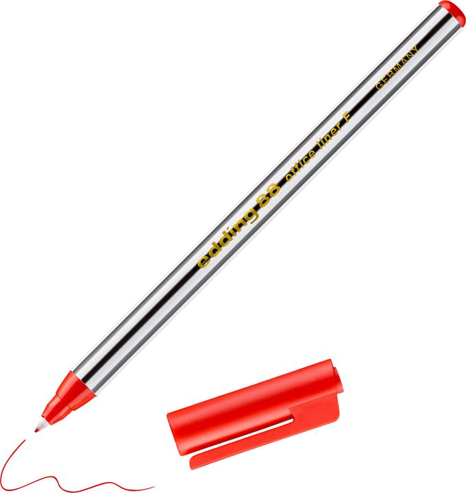 Produktbild Edding Fineliner 88 officeliner (Rot, 1 x)