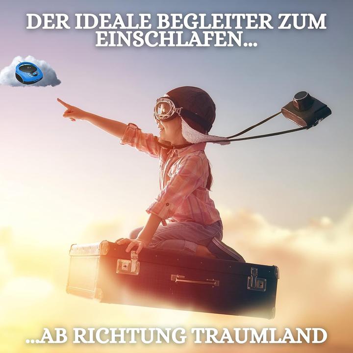 Image du produit Cyberlux Tragbare Boombox mit CD-Player und Bluetooth