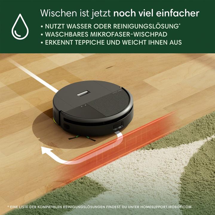 Image du produit iRobot Roomba 205 Combo (7000 Pa, Torchon d'essuyage)