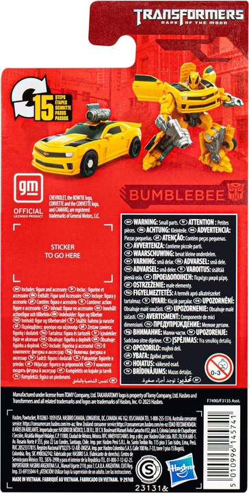 Produktbild Hasbro Transformers 3 Generations Studio Series Core Class figurine Bumblebee 9 cm