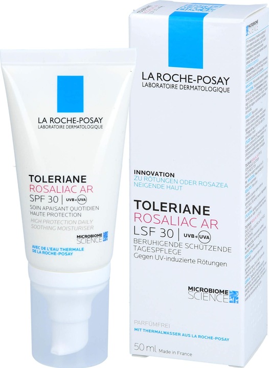 Immagine prodotto La Roche Posay Toleriane Rosaliac AR (Crema solare viso, SPF 30, 50 ml, 75 g)
