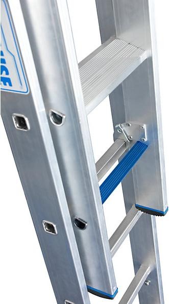 Immagine prodotto Krause Scala scorrevole professionale STABILO + S, combinazione gradini / pioli, 2 x 9 (Scala singola, 270 cm)
