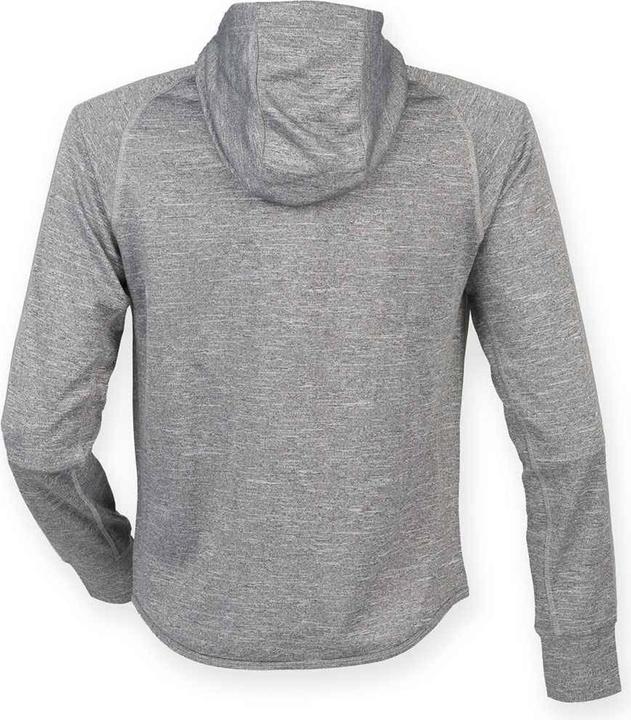 Produktbild Tombo Hoodie mit Reissverschluss Kapuzenjacke mit reflektierendem Band (XS)