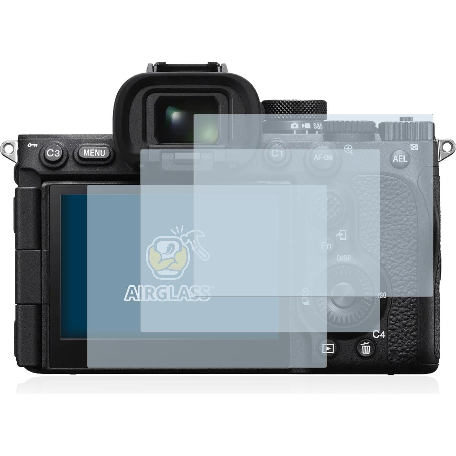 Thumbnail - BROTECT AirGlass Panzerglasfolie (Displayschutz, Alpha 7R V), Kameraschutz