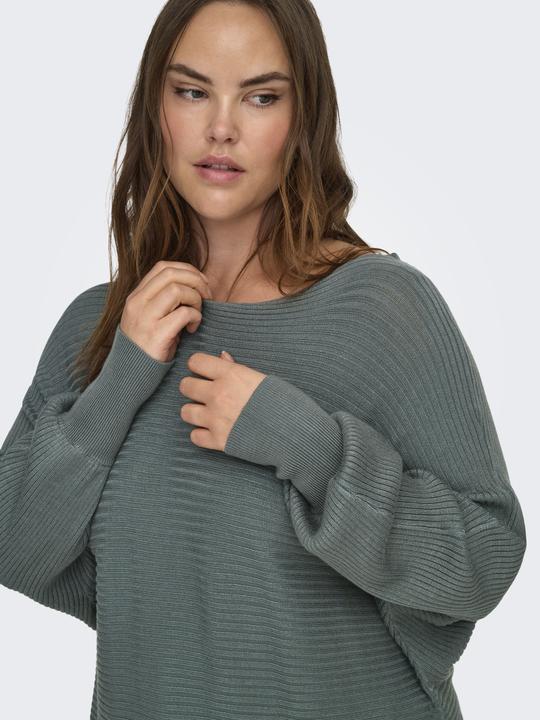 Produktbild Only Curvy einfarbiger Strickpullover (S)