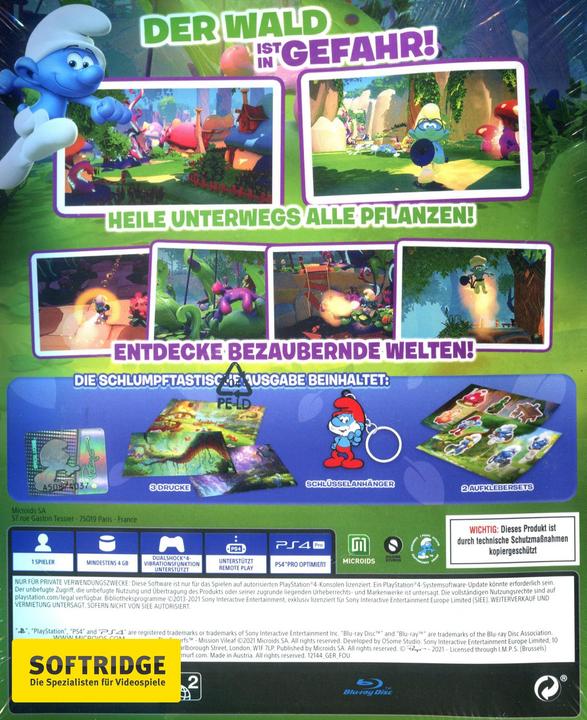 Produktbild astragon Die Schlümpfe: Mission Blattpest Schlumpftastische Ausgabe (Limited Edition) (PS4, DE)