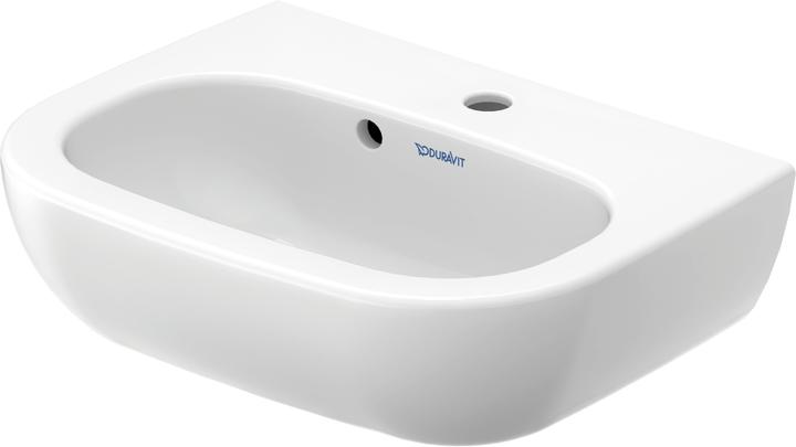 Produktbild Duravit Handwaschbecken D-Code 45 cm wei 0705450000 (340 mm, 450 mm)