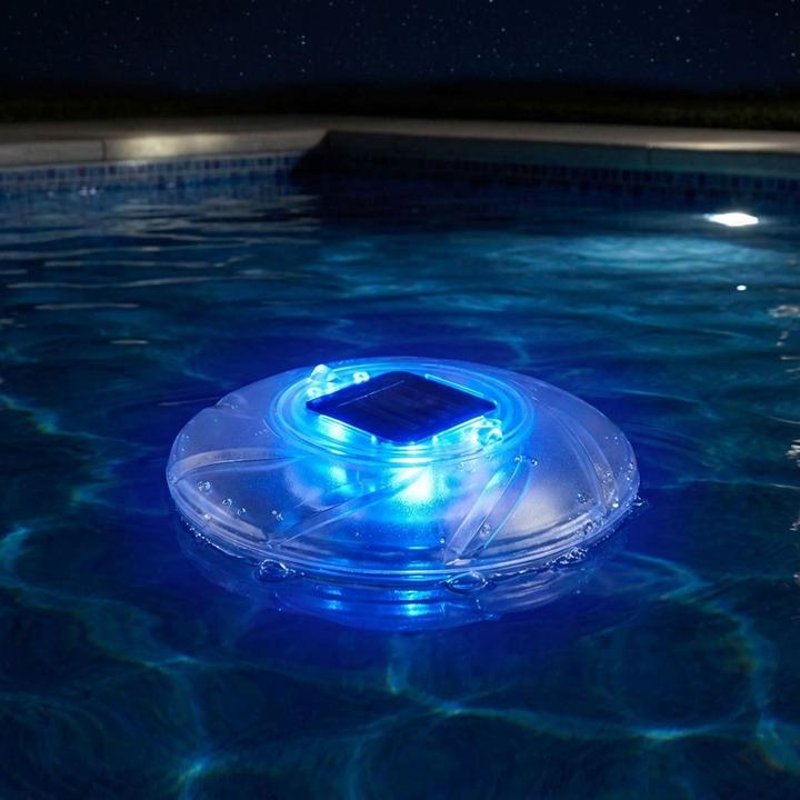 Actual product image Bestway Solar pool light with colour change