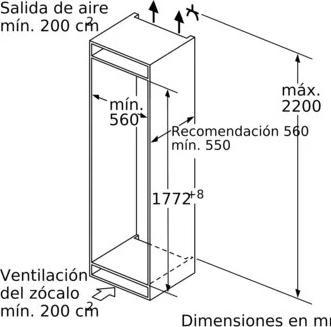 Produktbild Siemens koelkast KI81RAFE0 (319 l)