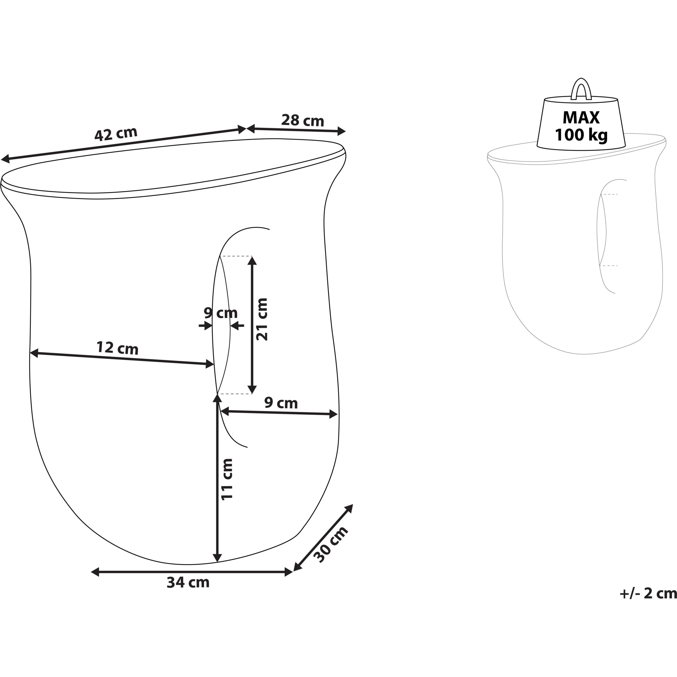 Thumbnail - Beliani, Couchtisch + Beistelltisch, Idro (28 x 46 cm)