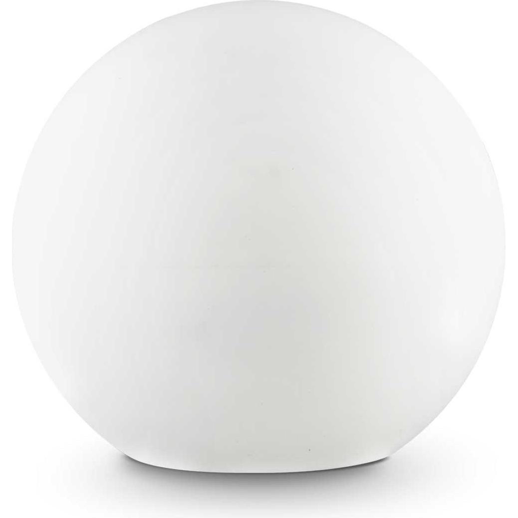 Ideal lux, Gartenbeleuchtung, SOLE Stehleuchte E27 ⌀400mm dimmbar Weiss IP44 191621 (E27, IP44)