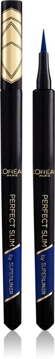 L'Oréal Paris L'Oreal Paris Perfect Slim Eyeliner Liquide Superliner Résistant aux bavures Résistant à l'eau (Bleu Marine)