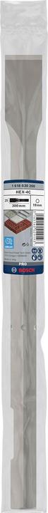 Image du produit Bosch Professional Zubehör PRO HEX 19-4C burin plat, 25 x 300 mm (25 mm)