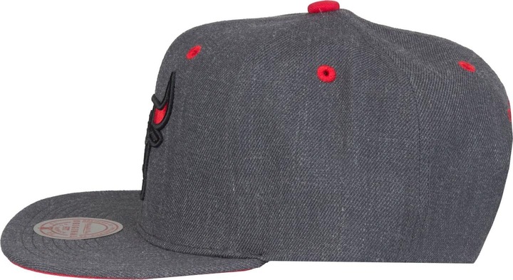 Image du produit Mitchell & Ness Snapback Cap - INFILL Chicago Bulls charcoal