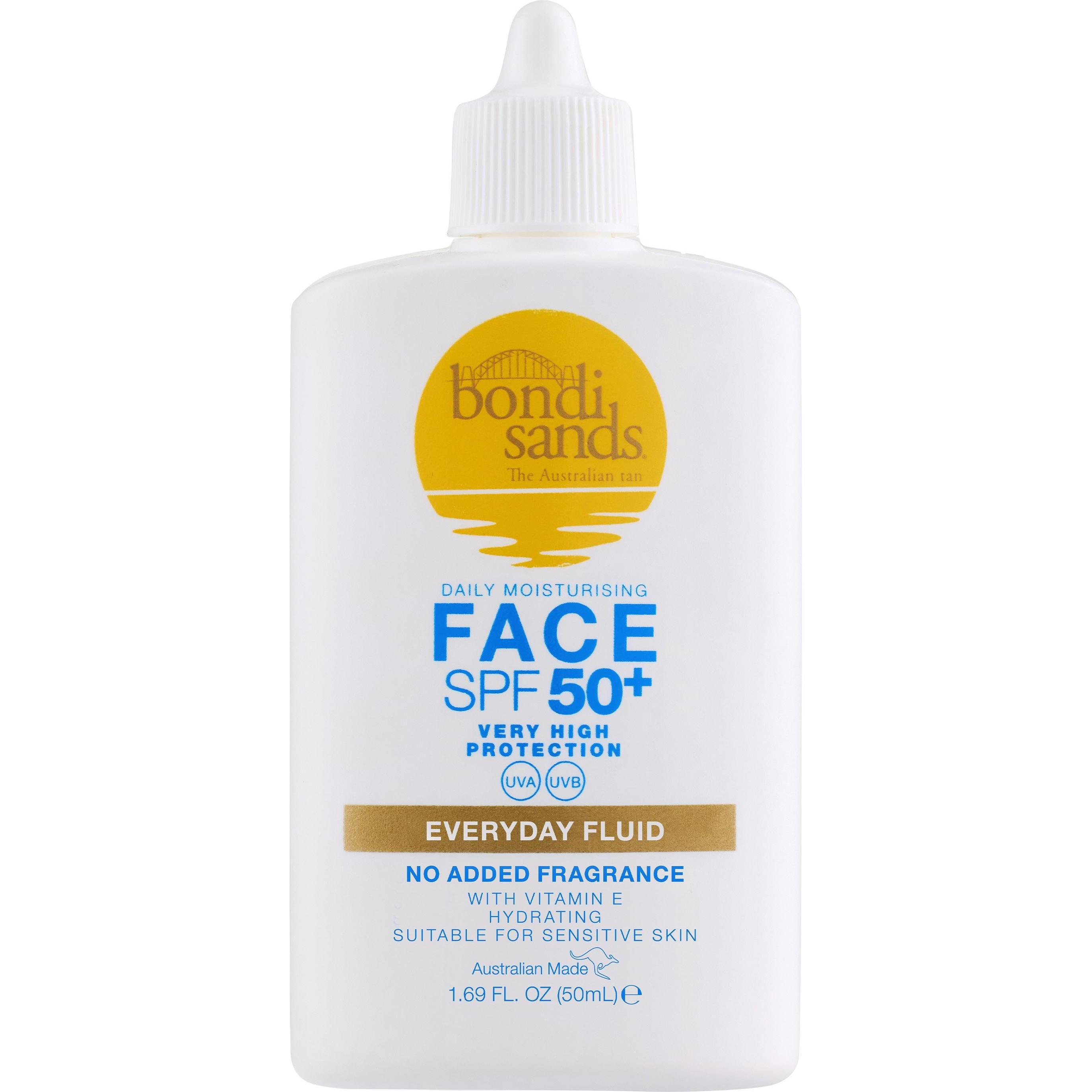 Bondi Sands, Sonnencreme, Everyday Face Fluid (Sonnencreme Gesicht, SPF 50+, 50 ml)