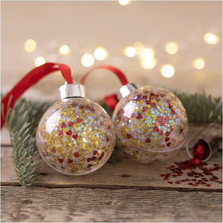 Immagine prodotto Creativ Company Set di palline di Natale con paillettes