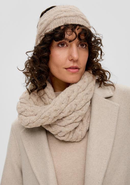 Actual product image s.Oliver Tuch Loop-Schal aus Baumwollmix