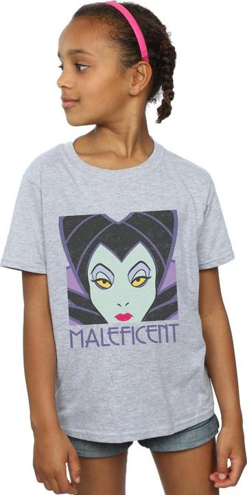 Produktbild Disney Maleficent Cropped Head TShirt Mädchen (140, 146)