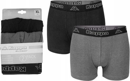 Immagine prodotto Kappa Boxer da uomo in confezione da 2 pezzi (XXL, Confezione da 2)