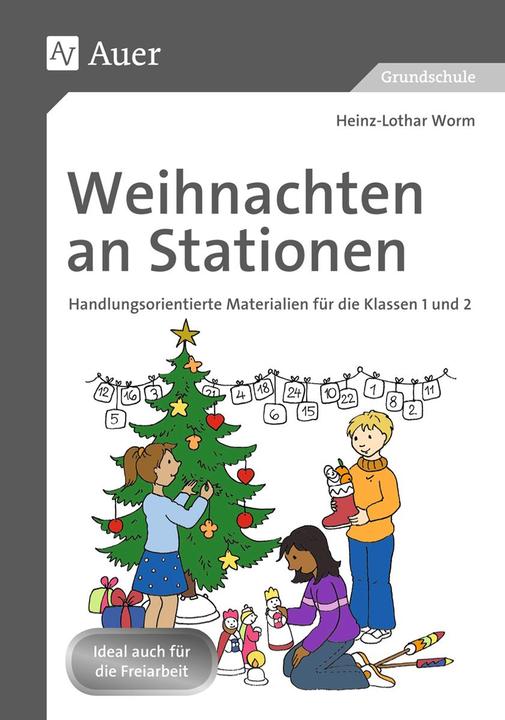 Produktbild Weihnachten an Stationen 1-2 (Deutsch, Heinz-Lothar Worm, 2020)