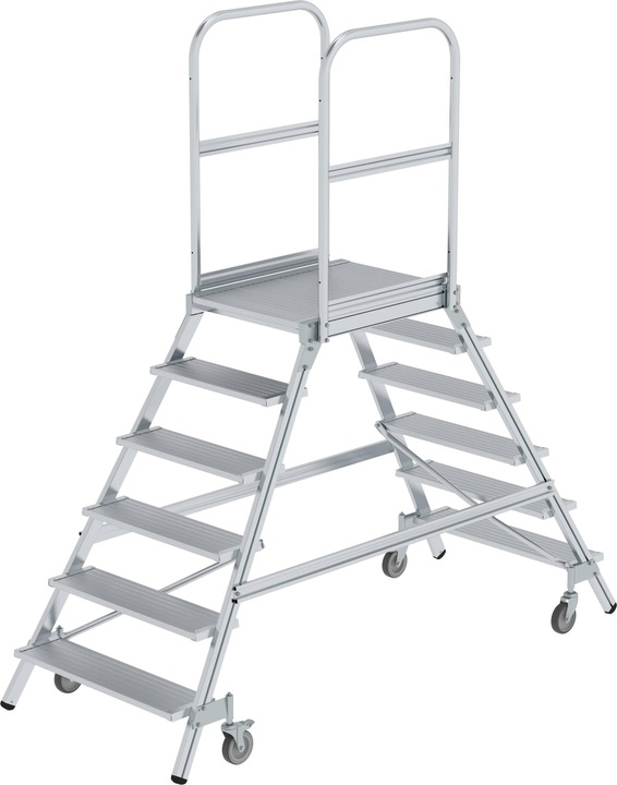 Actual product image Munk Platform ladder with two-sided ascent (Platform ladder, 235 cm)