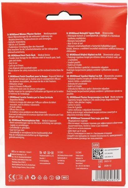Actual product image Magni Wundmed neck warming plasters (1x)