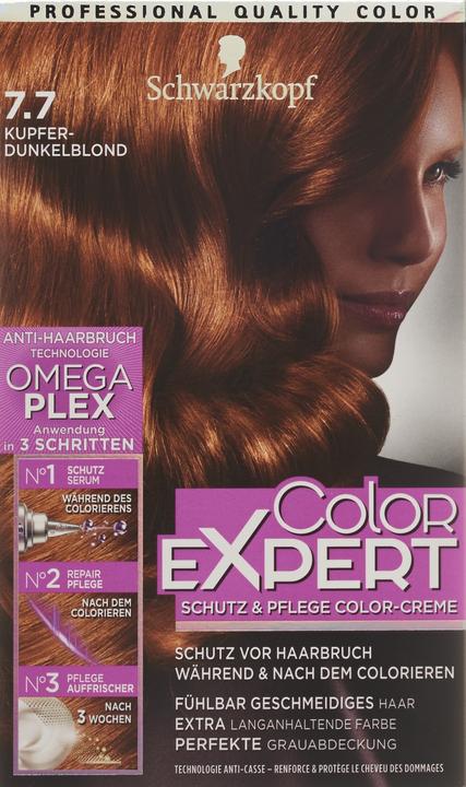 Produktbild Schwarzkopf Expert 7.7 Expert 7.7 Kupfer-Dunkelblond (Dunkelblond)