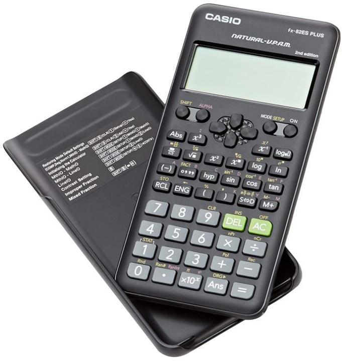 Casio FX-82ESPLUS- 2nd Edition, scientific calculator (Batteries)