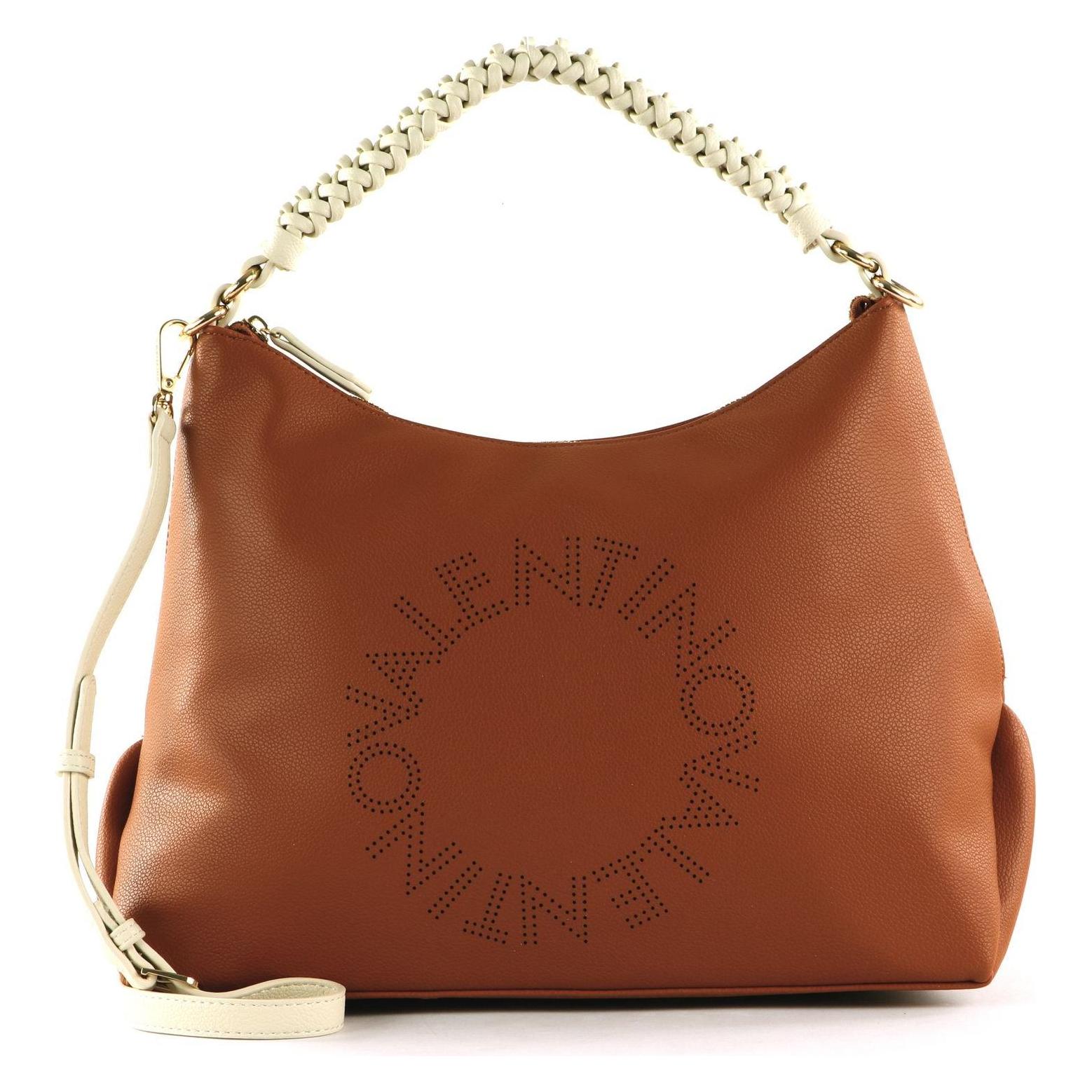 Valentino, Damen, Handtasche, Starfish Re Hobo Bag, Rot, Beige