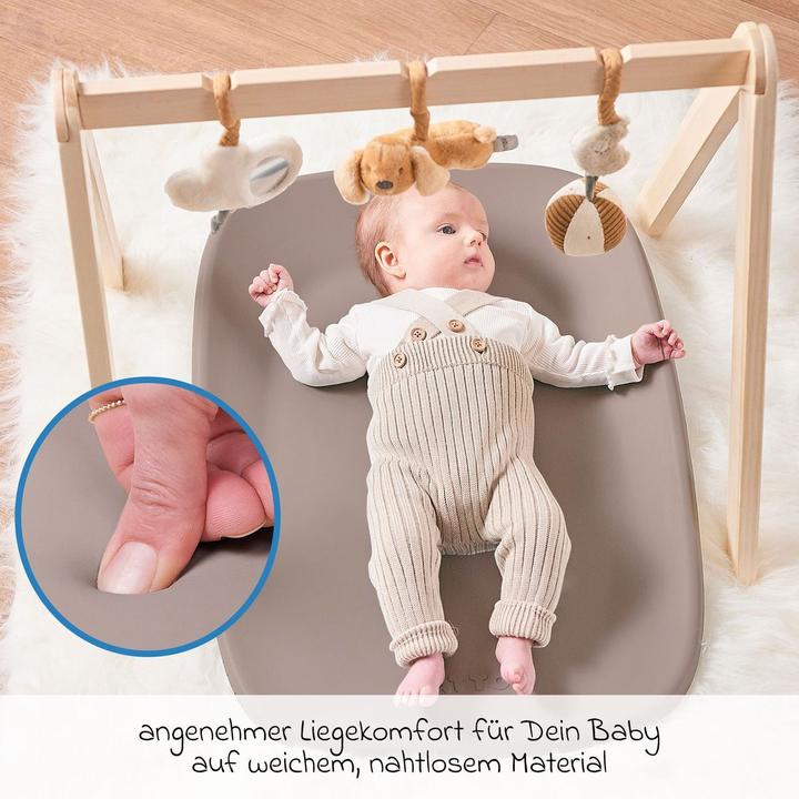 Produktbild Nattou Wickelauflagen Wickel-Set mit Wickelunterlage Softy & Windeleimer (50 x 70 cm)