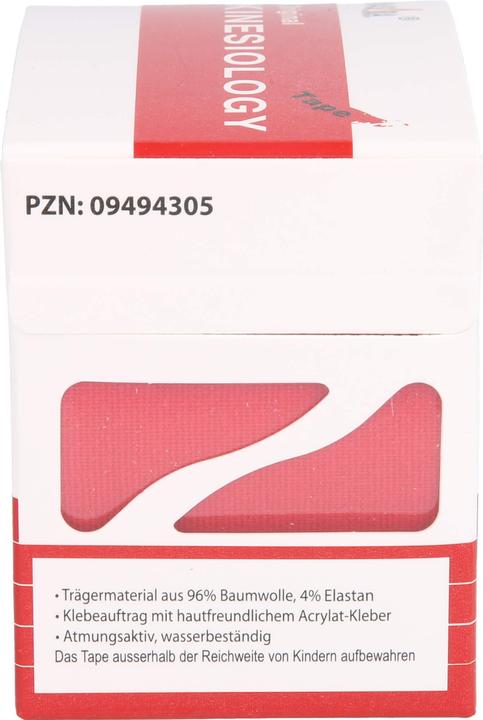 Produktbild Römer Pharma Kinesiologie Tape 5x5 Rot