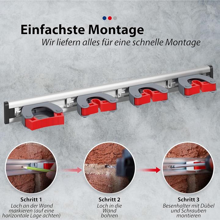 Actual product image Garlavie Broom holder